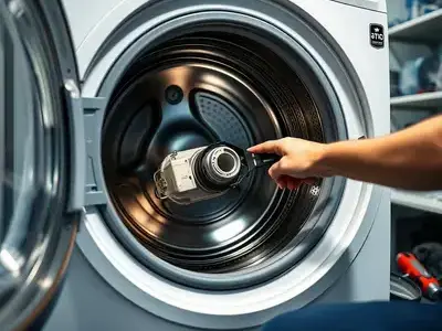 洗濯機モーター交換
