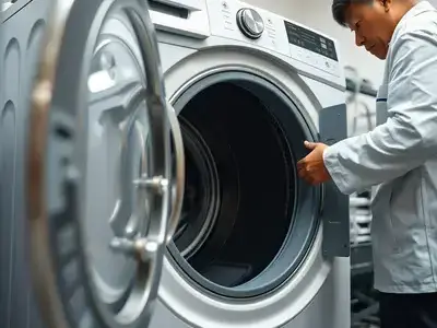 洗濯機の分解修理